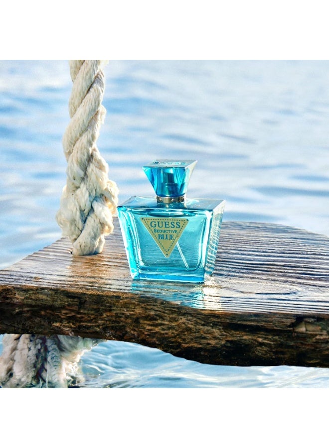 GUESS Seductive Blue Eau de Toilette 75ml (For Women) - Image 5